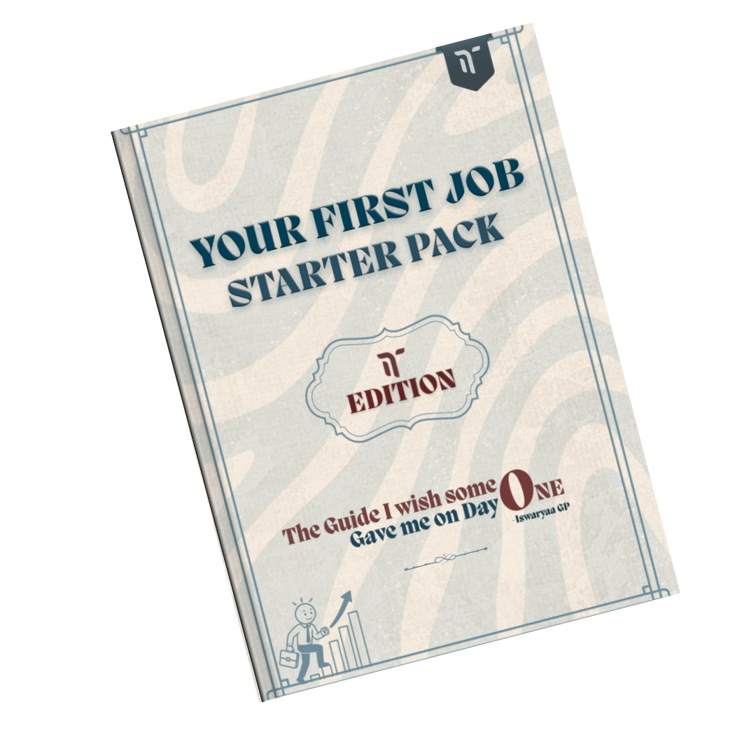 Your First Job Starter Pack eBook Cover